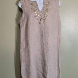 Michael Kors Linen Shift Dress